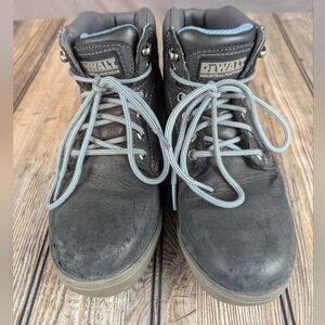 Dewalt Plasma Steel Toe Boots Womens 6.5 Black Work Boot